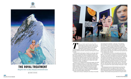 Ross Rossin Featured in Atlanta Style & Design Spring Arts Issue