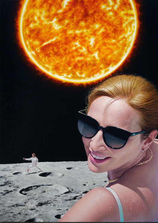 Glorious Day on The Moon