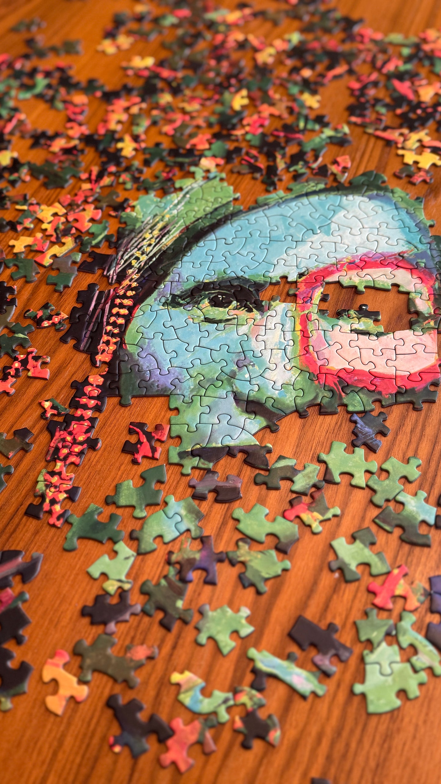 Slow Bull's Eye Jigsaw Puzzle