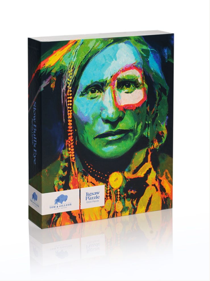 Slow Bull's Eye Jigsaw Puzzle