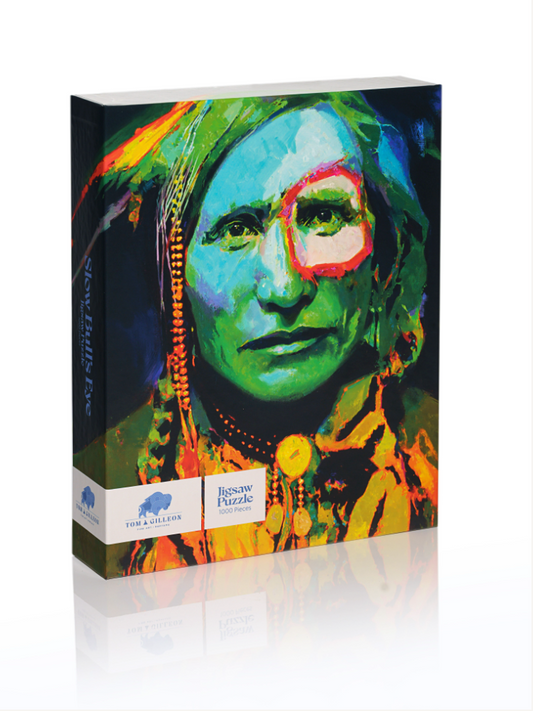 Slow Bull's Eye Jigsaw Puzzle