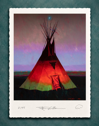 Mourning Star (Fine Art Paper Print)
