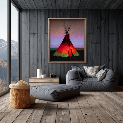 Mourning Star (Fine Art Paper Print)