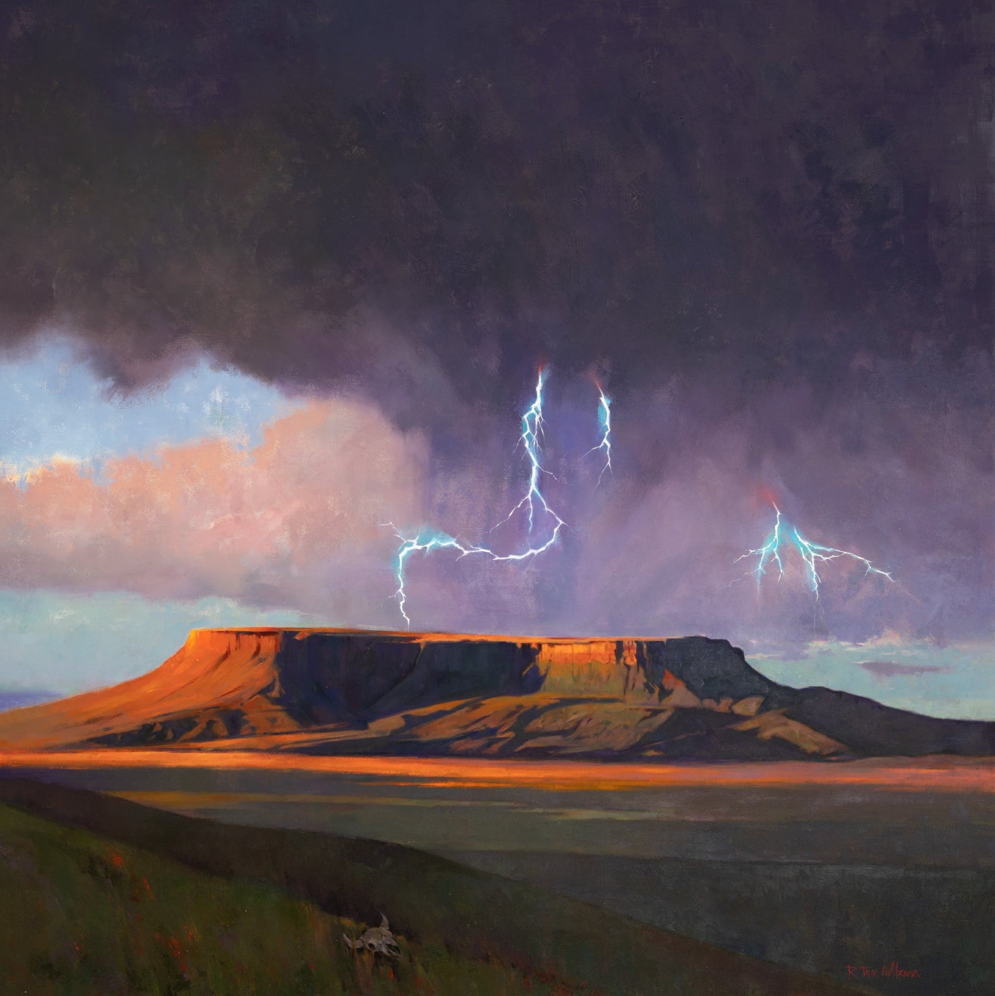 Fort Mountain Under Attack