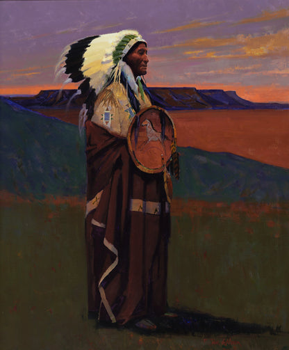 Standing Bear at Paha Sapa